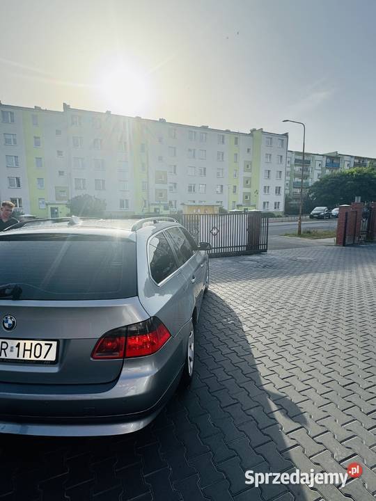 BMW 535d 2007 bogate wyposażanie 370koni OKAZJA przyciemniane szyby Brzeziny