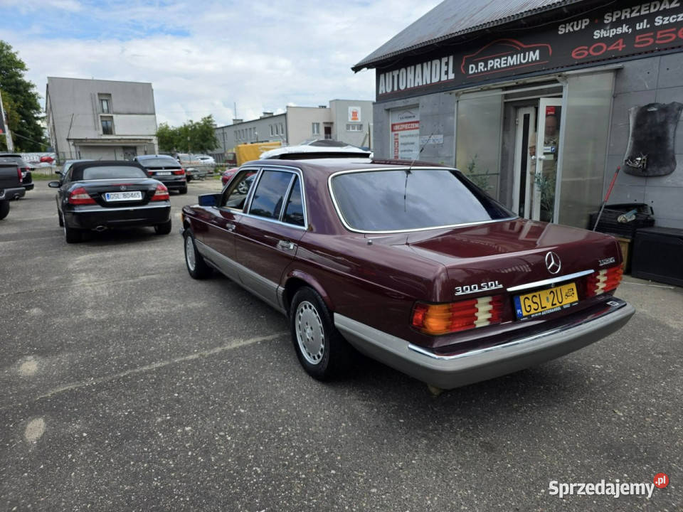 Mercedes W126 300 SDL 30 Turbo Diesel 147 Long tempomat pomorskie Słupsk