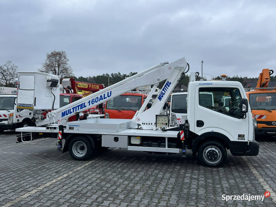 Nissan Cabstar Podnośnik Koszowy 165m Multitel Widełki