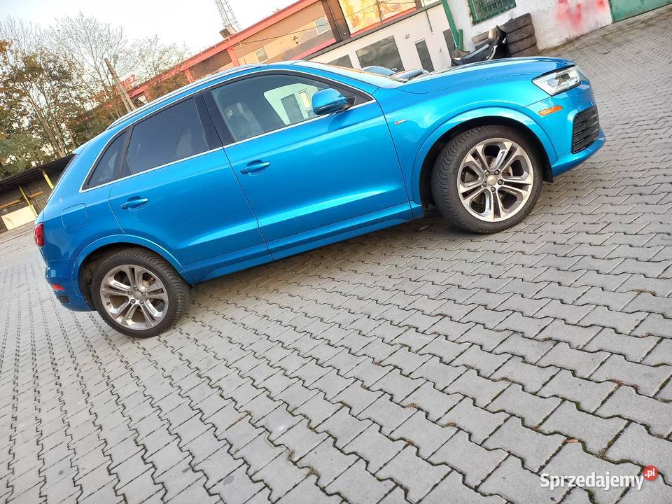 Audi Q3 20 TFSI Quattro Sline Najbogatsza wersja komputer pokładowy Jarosław