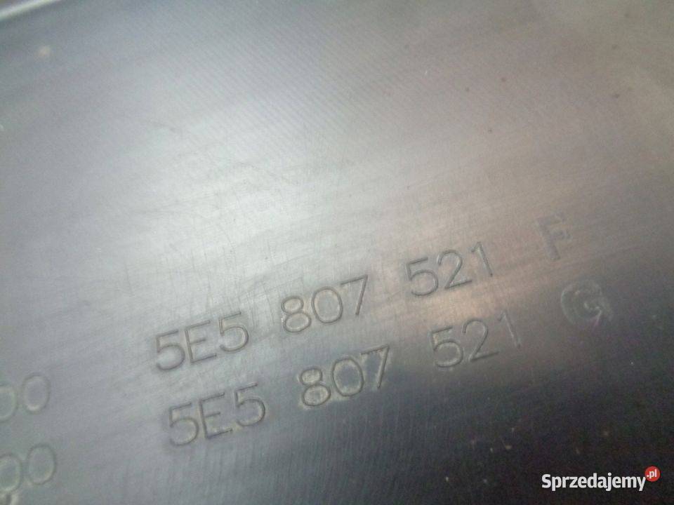 SPOILER ZDERZAKA TYŁ SKODA OCTAVIA III VRS 2016R świętokrzyskie Skarżysko-Kamienna
