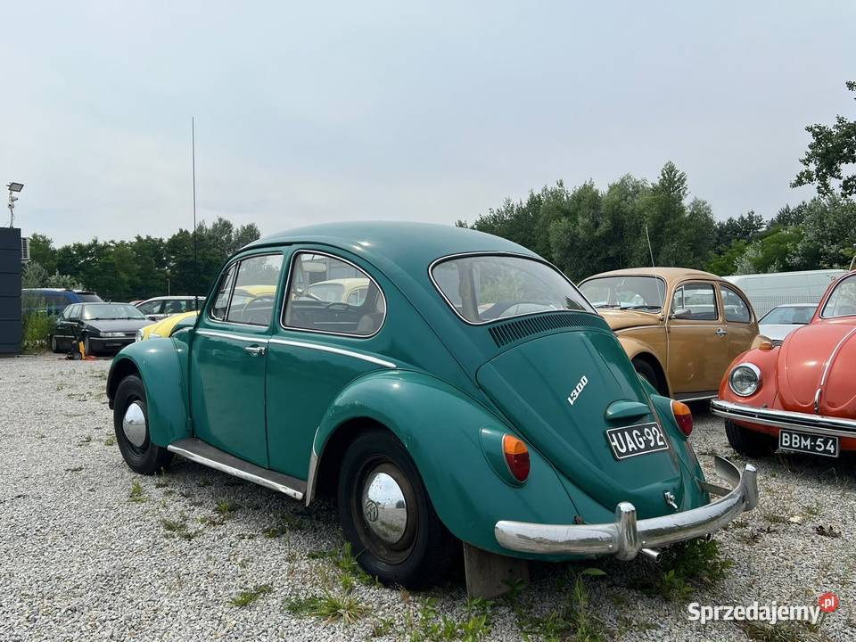 VW Garbus 1300 Java Green 1967 Rok produkcji 1966