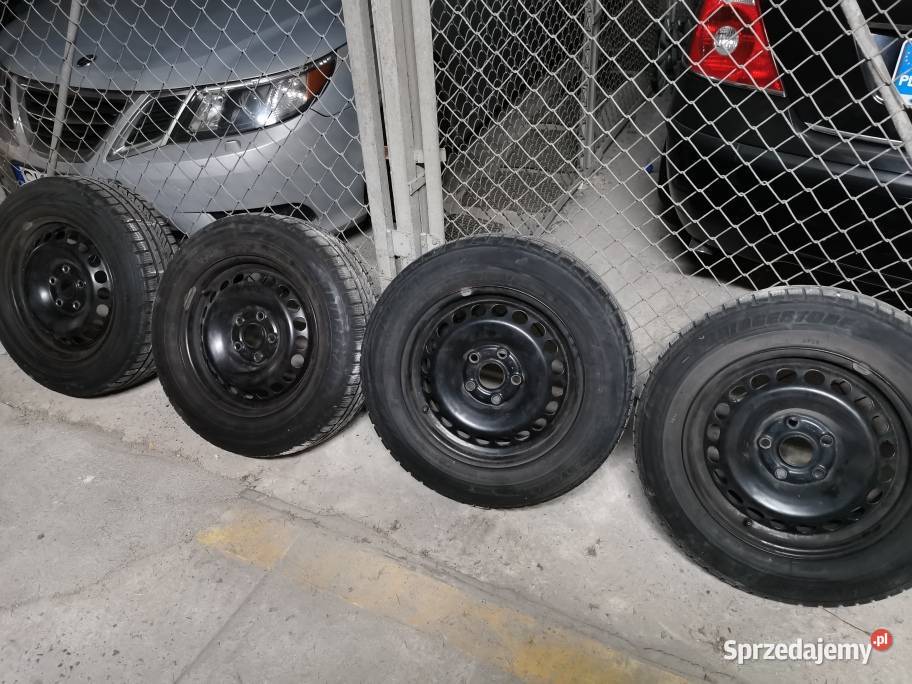 15 org koła felgi stalowe i zimówki Bridgestone Katowice