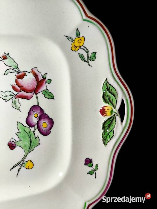 Patera angielska Copeland Spode Porcelana i szkło