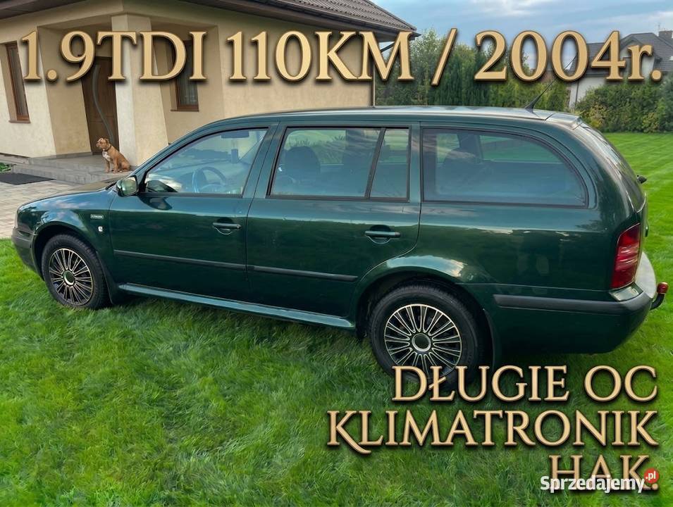Skoda Octavia 19 TDI 110 2004r Klima Elektryka Pozostałe Majdan Ostrowski