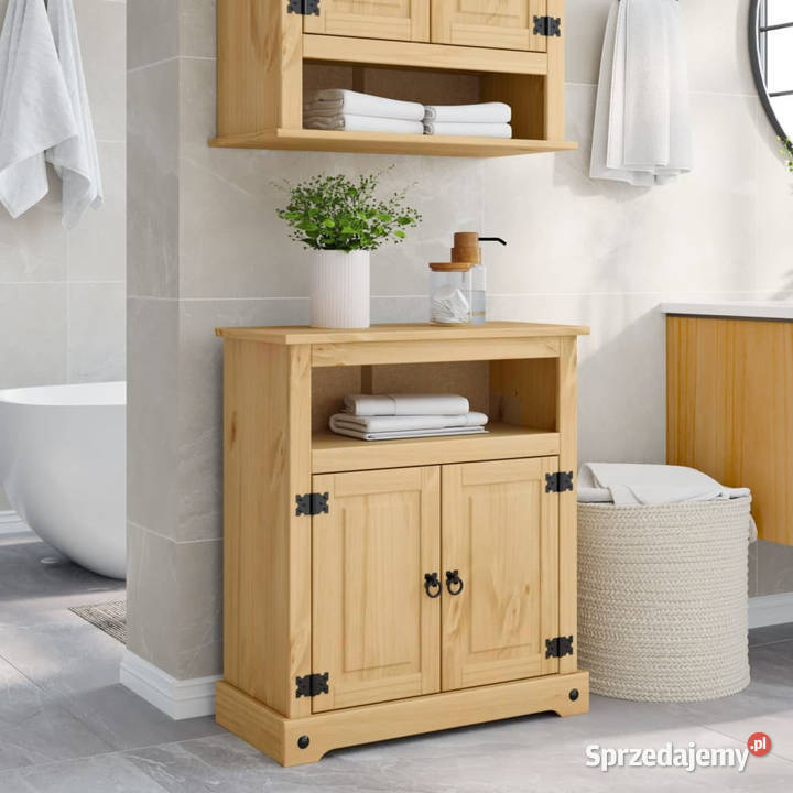 Szafka łazienkowa Corona 70x33x80 lite drewno Warszawa sprzedam