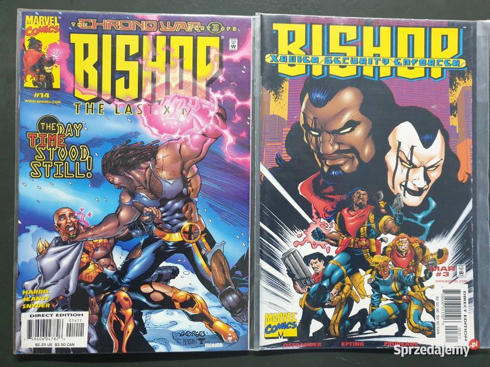 Gambit Bishop zestaw 11 oryginalnych komiksów Gdynia sprzedam