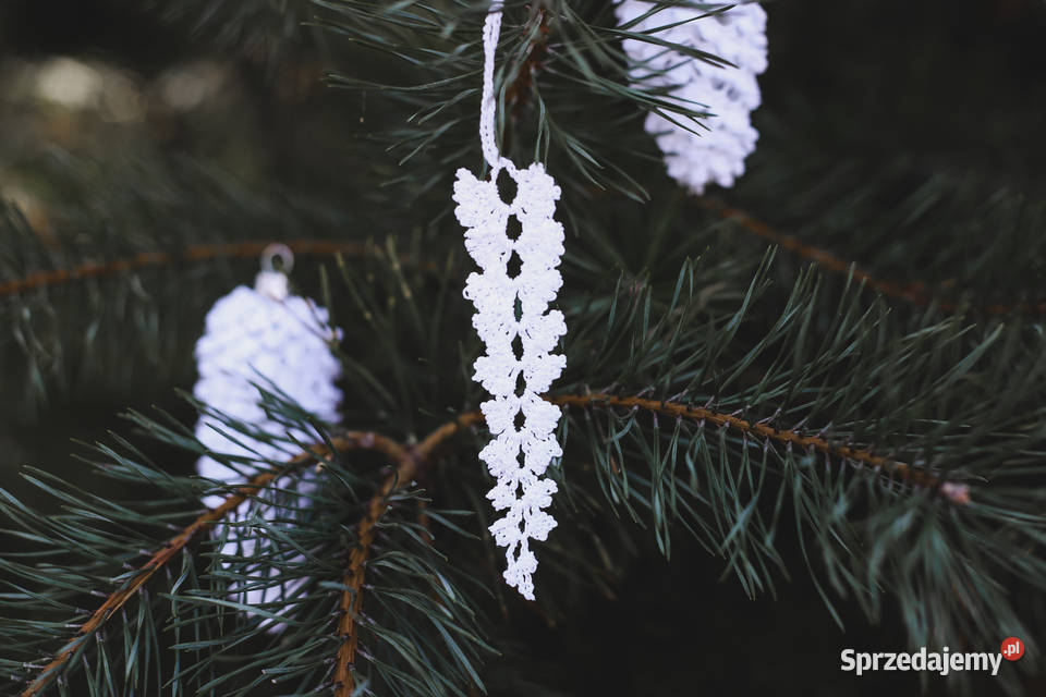 Ozdoby szydełkowe na choinkę Drawsko Pomorskie