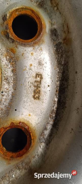 Felgi stalowe 13 do przyczepy komplet 5 sztuk Wierzyce sprzedam