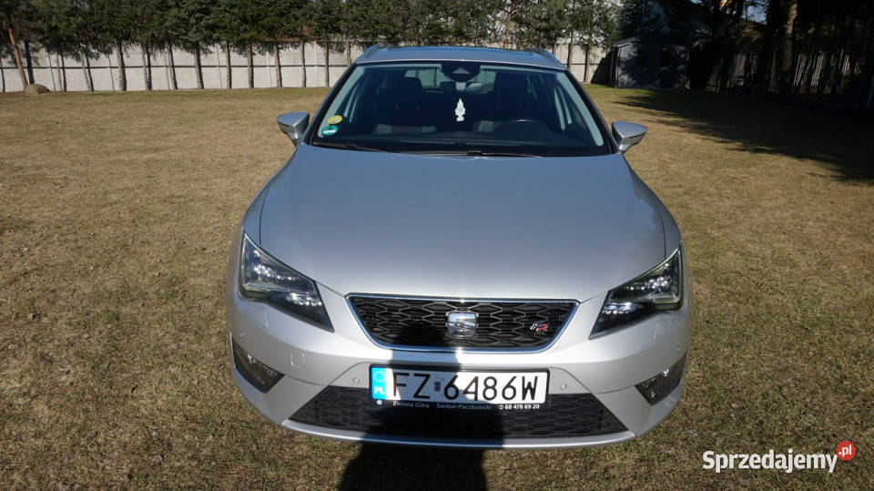 Seat Leon automat Gwarancja III 2012 podgrzewane fotele Zielona Góra