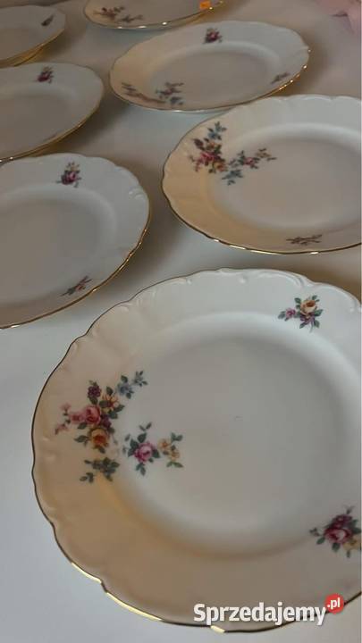 Talerzyk deserowy Syg MZ Czechslovakia W kolorze Porcelana i szkło sprzedam