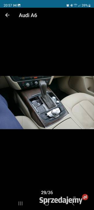 AUDI A6 C7 20 BEZNYZNA 252 113 PRZEBIEGU 2015 możliwa zamiana Jastrzębie-Zdrój