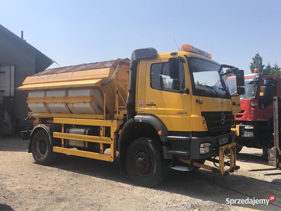 Mercedes Axor 2011 4x4 1824 piaskarka solarka Ropczyce
