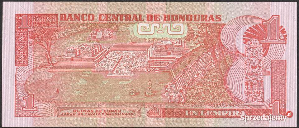 HONDURAS 1 LEMPIRA 2003 STAN BANKOWY UNC Łódź