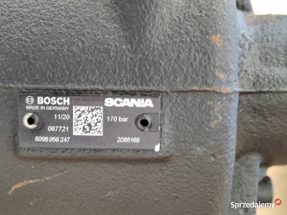 SCANIA R S PRZEKŁADNIA KOLUMNA KIEROWNICZA Bieleń