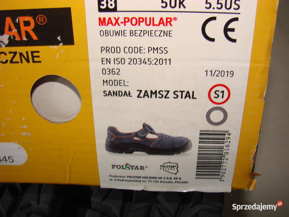 Popular sandały robocze 38 Pruszcz Gdański