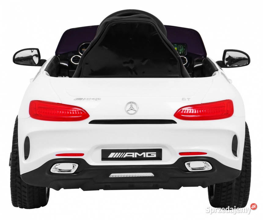 Mercedes Benz GT na akumulator dzieci Biały świętokrzyskie Łopuszno sprzedam