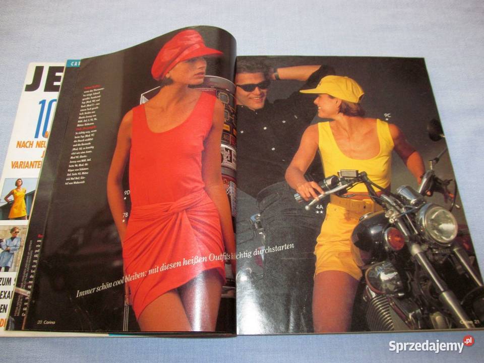 Carina Burda 61992 Moda młodzieżowa z wykrojami miękka Skępe sprzedam