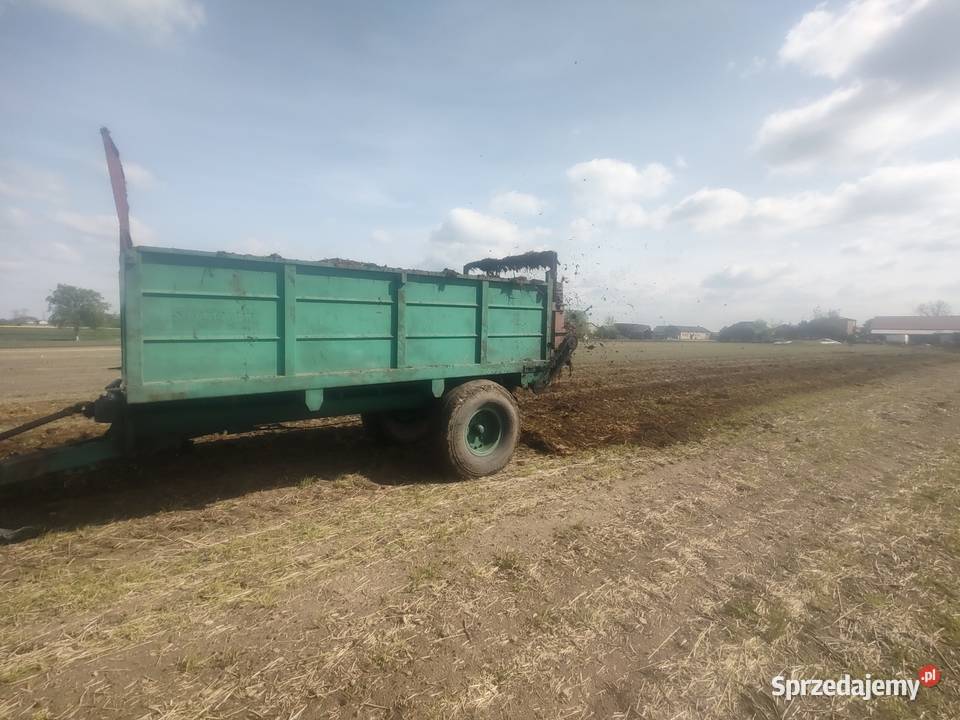 Rozrzutnik obornika nadstawki coutand 8t Łęczyca