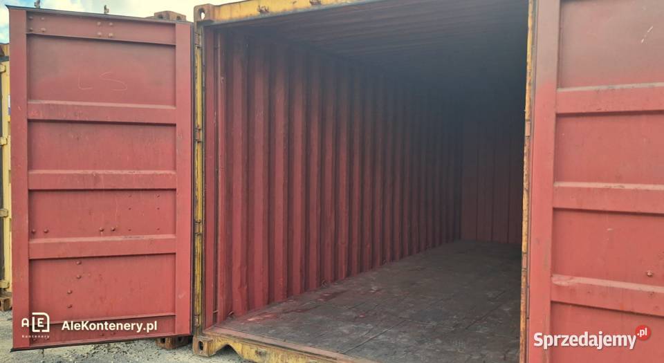 KONTENER MORSKI 20 DV w Super 6metrowy używany warmińsko-mazurskie Iława