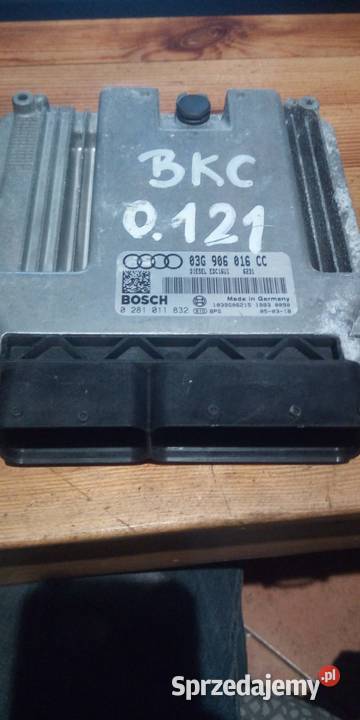 Komputer silnika AUDI A3 03G906016 CC osobowe Margonin sprzedam