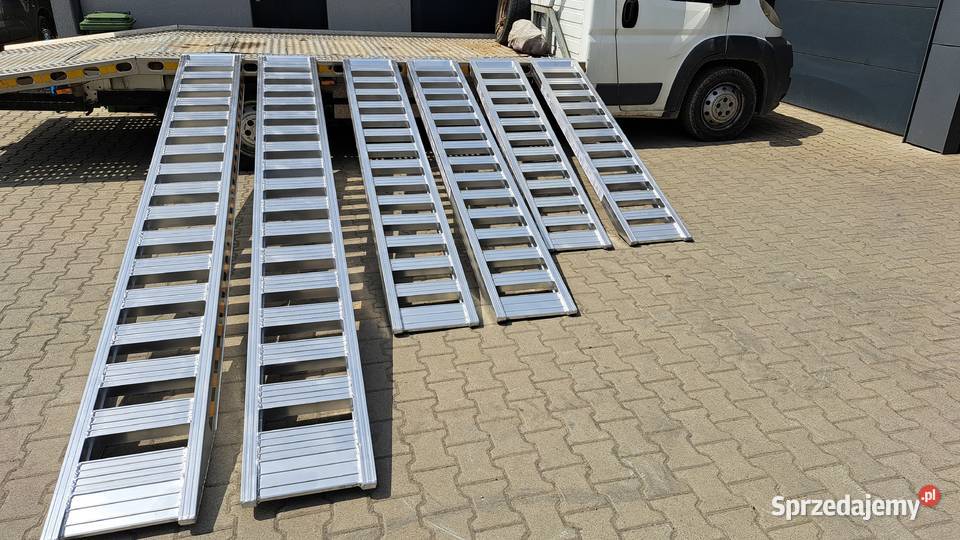 Najazdy aluminiowe 2 3 6ton 23 2 3 4metry Cieszyn