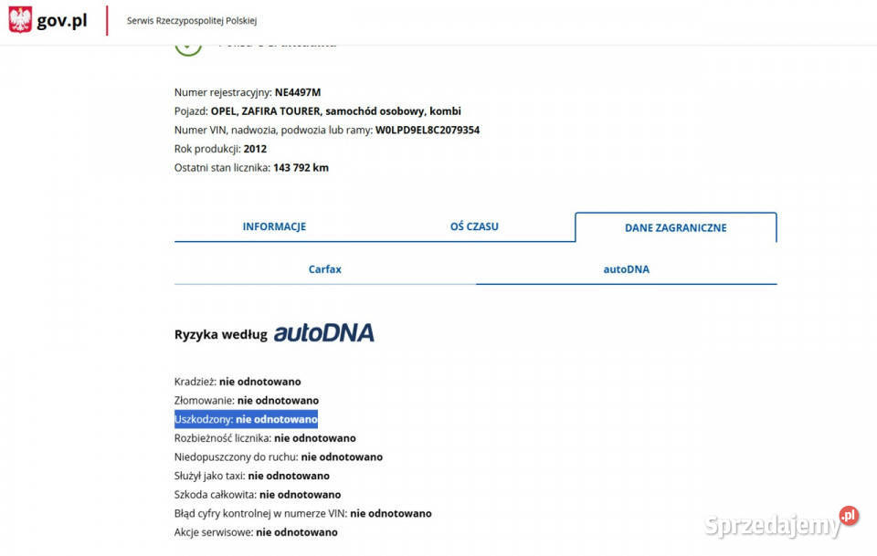 Opel Zafira 20 Diesel Zarejestrowany Zarejestrowany w Polsce Zafira Elbląg sprzedam