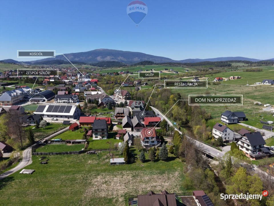 Dom inwestycja z potencjałem i widokiem na góry 1681m2 Lipnica Wielka