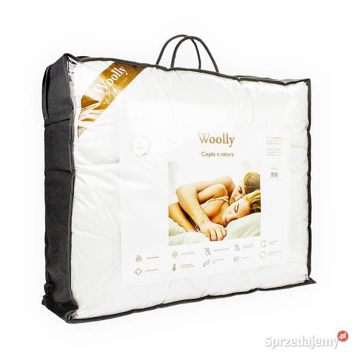 Kołdra 160x200 wełniana Woolly zimowa Poldaun Starachowice