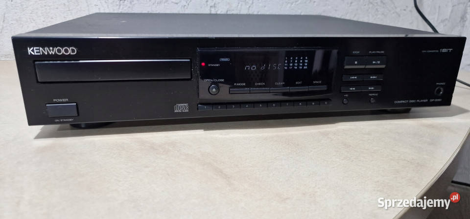 0dtwarzacz kompaktowy CD player Kenwood DP 2080 Międzychód sprzedam