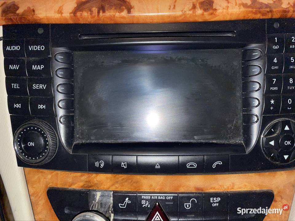 Nawigacja Radio Mercedes W211 osobowe