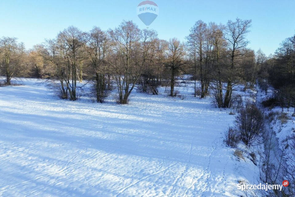 Działka rzeką pow 2288 m2 Budy Zosine WZ