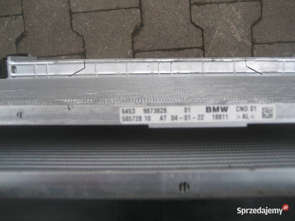 bmw x1 u11 u06 hybryda 2225r chłodnica wody osobowe Chłodnie wody Rakoniewice