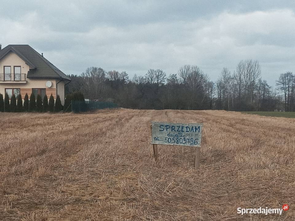 Sprzedam działkę Ciechanki Krzesimowskie
