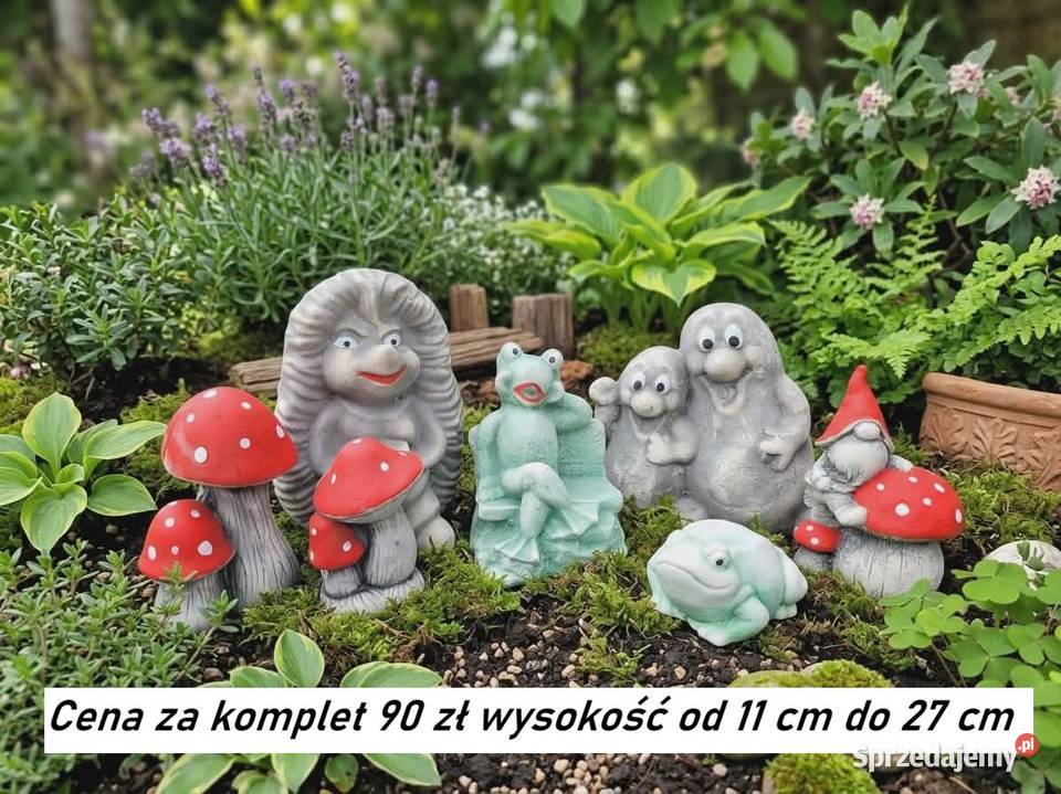 Figurki ogrodowe krasnal ogrodowy skrzat żabki Wrocław sprzedam