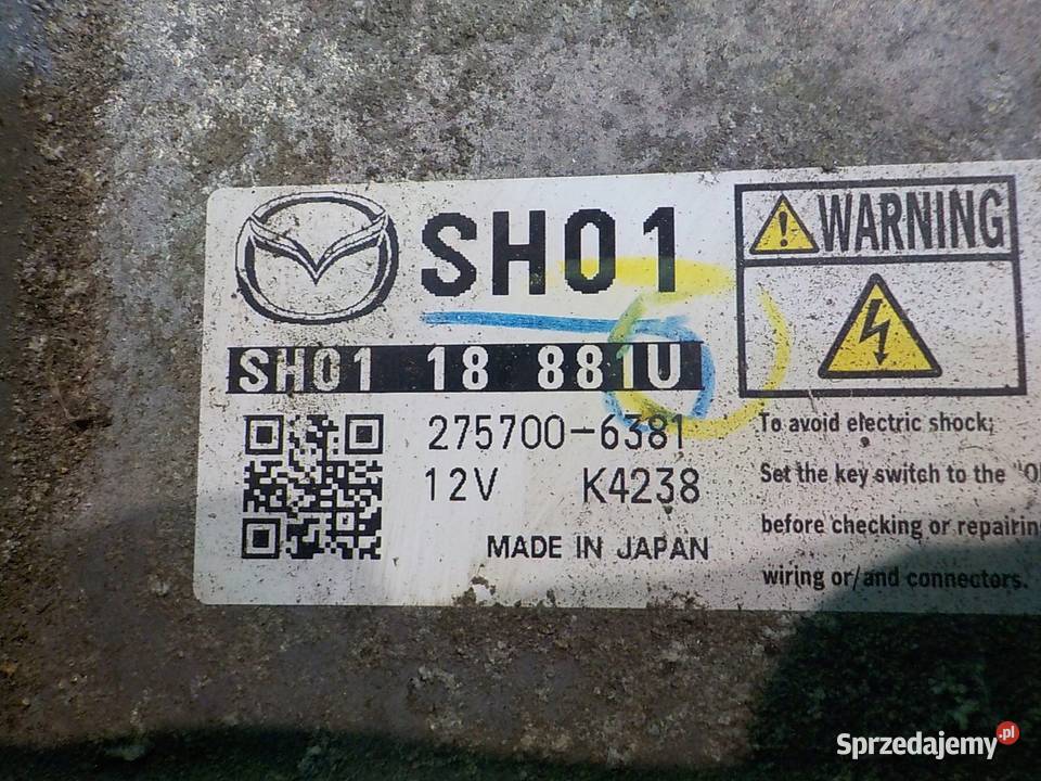 MAZDA CX5 22 D 14r 5D modul sterownik silnika sprzedam