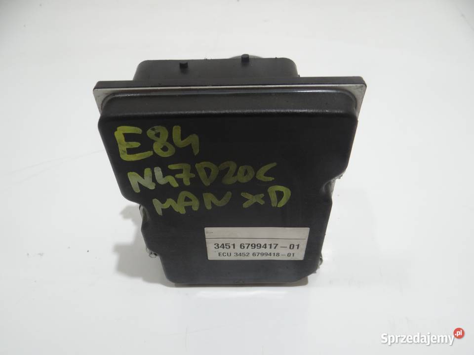 BMW X1 E84 N47D20C POMPA HAMULCOWA ABS 6799417 Strzyżewice