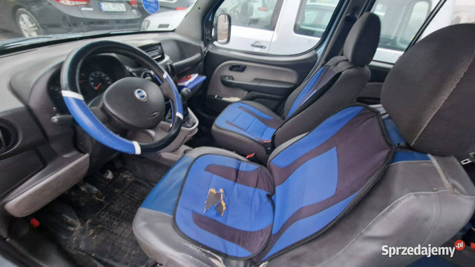 Fiat Doblo 19JTD 2006r 105 Klima Alu Opony diesel łódzkie Pabianice