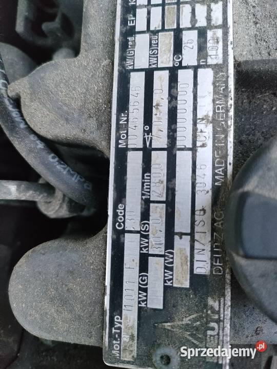 Silnik deutz f3l 1011f Krzeszowice sprzedam