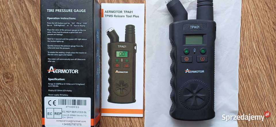 Narzędzie 2 in 1 do ponownej nauki TPMS Aermotor Reda