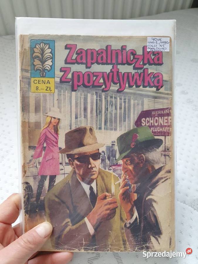 Kapitan Żbik Zapalniczka z Pozytywką Porwanie Komiksy
