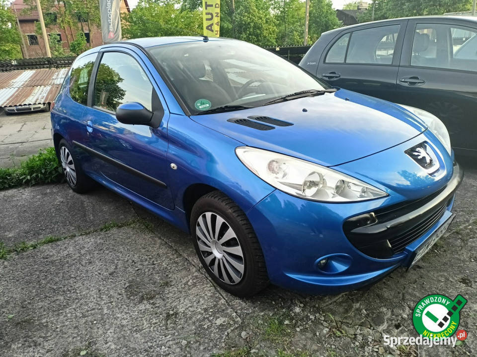 Peugeot 206 z Niemiec opłatach przeglądzie immobilizer Tomaszów Mazowiecki