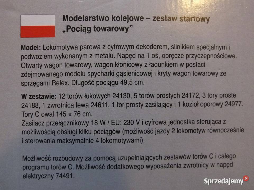 Kolejka elektryczna MARKLIN 29362 H0 nie piko wielkopolskie