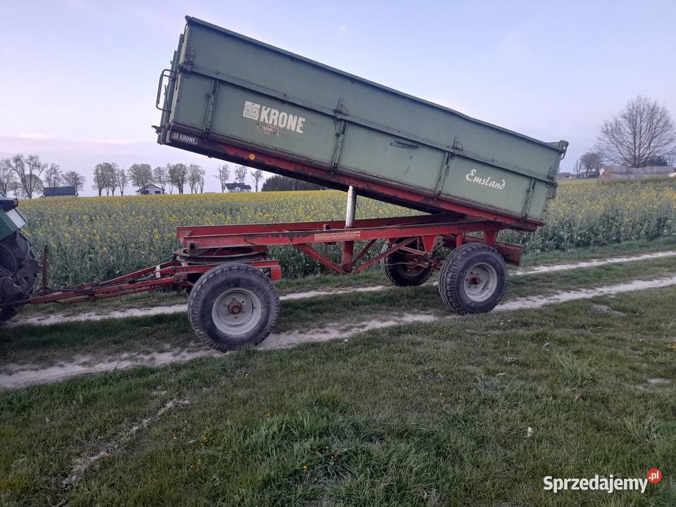 Przyczepa wywrotka 3strony Krone 8t Emsland Łosice