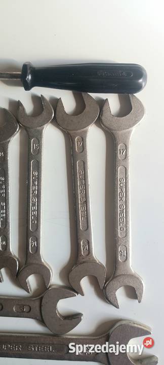 Klucze płaskie TGL DDR Pozostałe Pabianice sprzedam