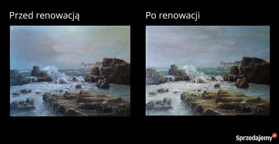Renowacje obrazów retusz zdjęć rysunków