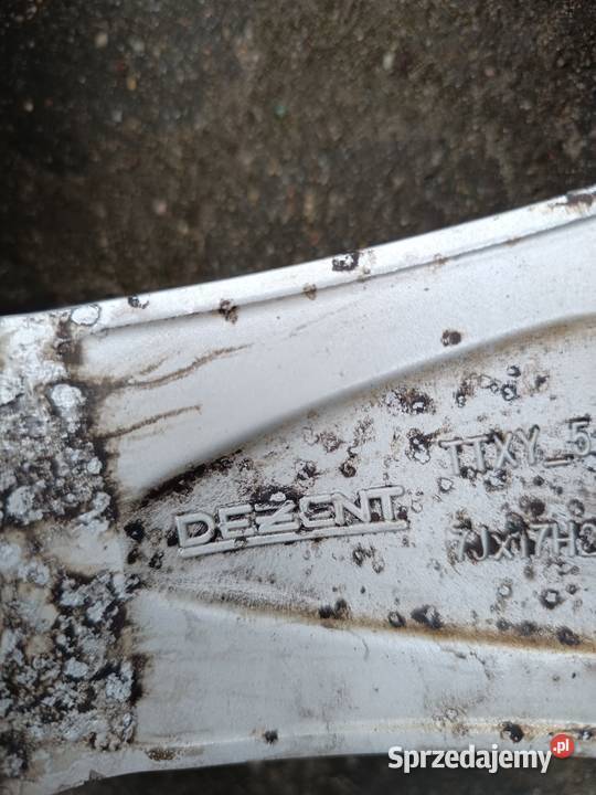 Alufelgi Dezent 5x115 Opel 22550 17 Samochodowe pomorskie Klukowa Huta