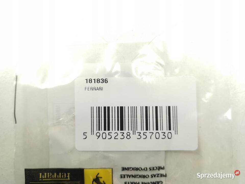 FERRARI 360 430 575 599 USZCZELKI NOWY ORYGINAŁ osobowe