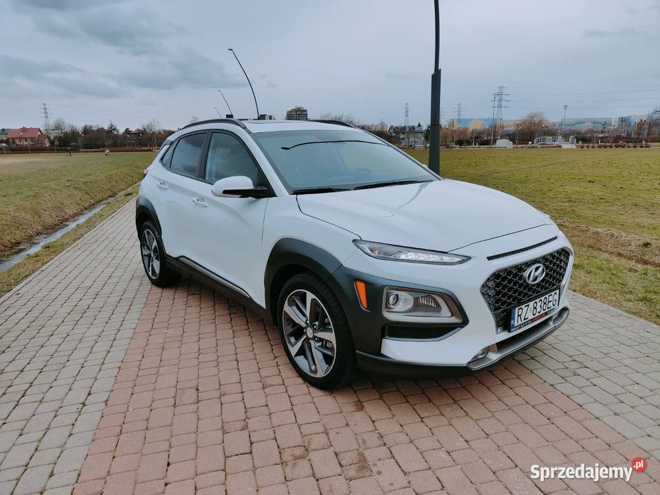 HYUNDAI KONA 16 T AWD LIMITED 2020R 4x4 nieuszkodzony podkarpackie sprzedam