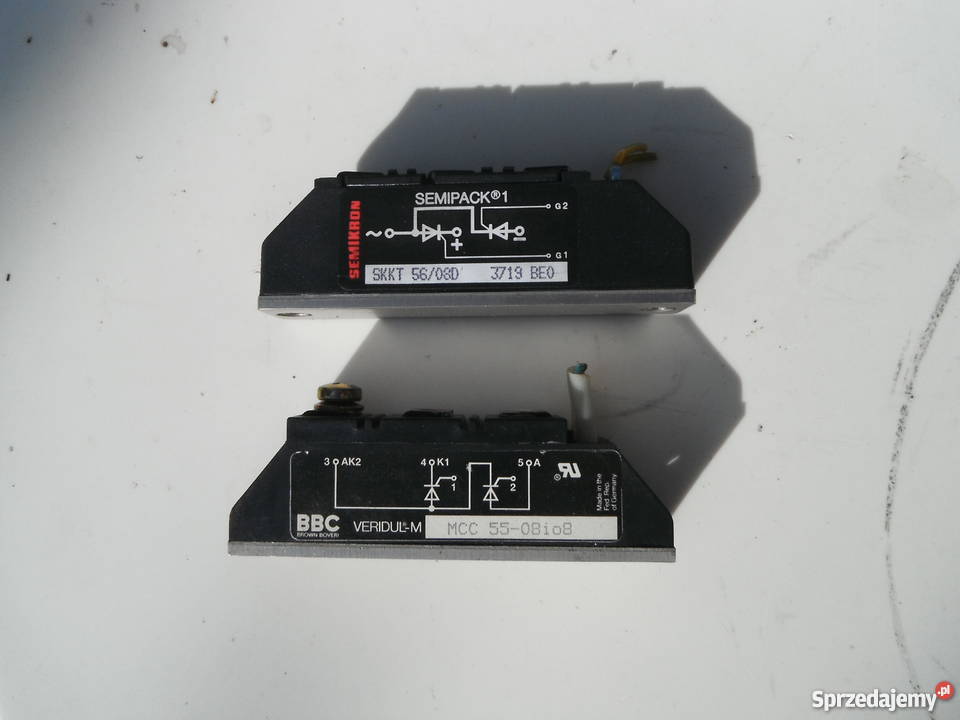 Moduł tyrystorowy diodowy SEMIKRON SKKT 5608D